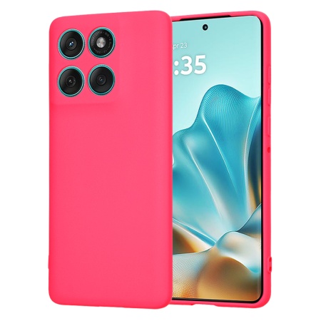 Husa pentru Motorola Edge 60 / Edge 60 Fusion - Techsuit SoftFlex - Hot Pink