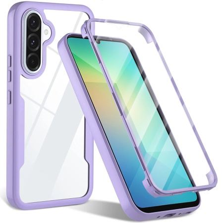 Husa pentru Samsung Galaxy A26 5G + Folie - Techsuit ColorVerse 360 Series - Purple