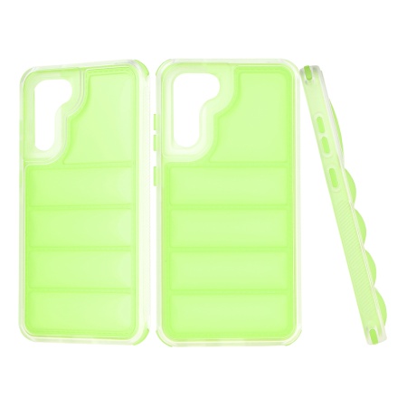 Husa pentru Samsung Galaxy S21 FE 5G - Techsuit Wave Shield - Green