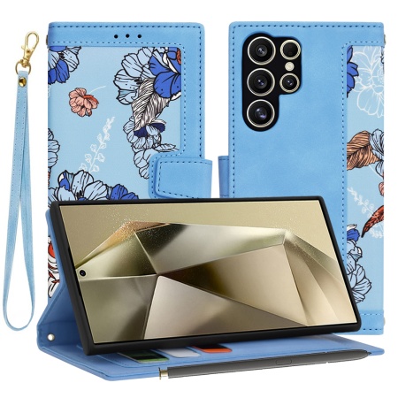 Husa pentru Samsung Galaxy S24 Ultra - Techsuit FlipCraft - VibrantÂ Blue