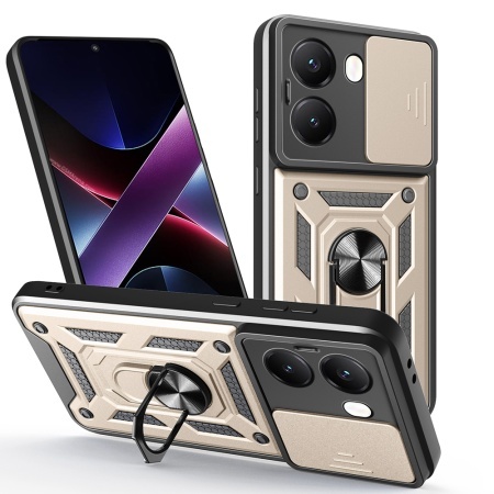 Husa pentru Xiaomi Poco X7 Pro - Techsuit CamShield Series - Gold