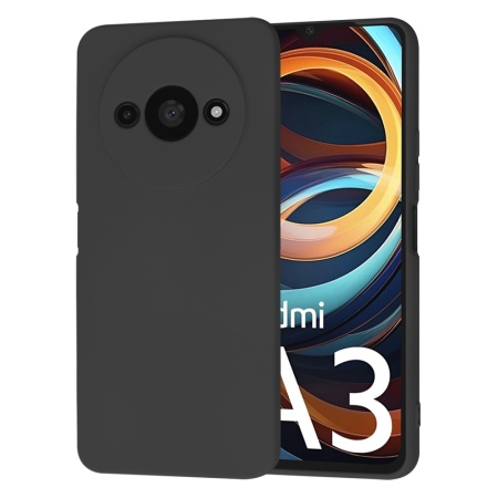Husa pentru Xiaomi Redmi A3 - Techsuit SoftFlex - Black