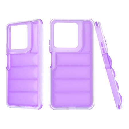 Husa pentru Xiaomi Redmi Note 13 5G - Techsuit Wave Shield - Violet