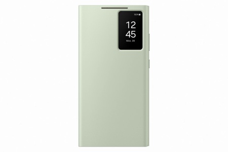Husa Smart View Wallet Case pentru Galaxy S24 Ultra, EF-ZS928CGEGWW, Light Green