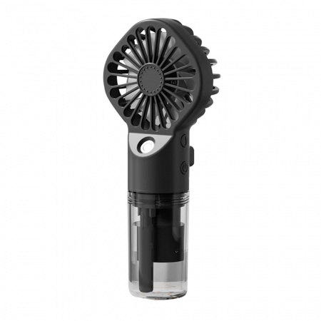 Ventilator Portabil cu Port USB si 4 Viteze - Techsuit (G10) - Black