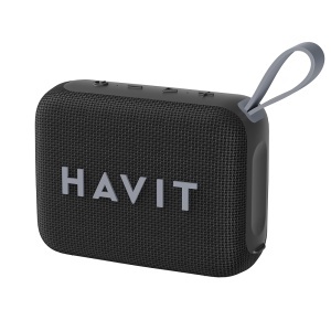 Boxa Bluetooth 5.3 Portabila, Type-C, TWS, TF, FM, USB, Hands-Free Call, IPX5, 1200mAh - Black