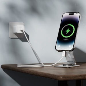 Cablu de Incarcare Type-C la Lightning, Fast Charging, 2m - Blueo - White - Img 6