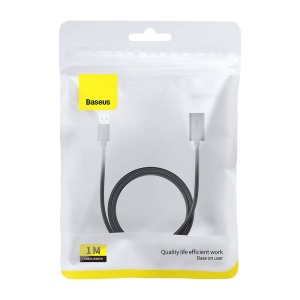 Cablu Extensie USB la USB, 1m - Baseus (B00631103111-00) - Black - Img 7