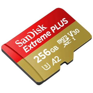 Card de Memorie, 256GB, MicroSDXC - SanDisk Extreme Plus (SDSQXBD-256G-GN6MA) - Grey - Img 4