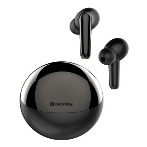 Casti Half-In-Ear, Bluetooth 5.3, Microfon, Control Tactil - ColorWay TWS-3 (CW-TWS3BK) - Black - Img 7
