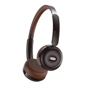Casti On-ear, Bluetooth 5.4, 400mAh, Type-C - Havit (H616BT) - Brown - Img 3