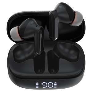 Casti Wireless, Type-C, Bluetooth 5.4, IPX4, Call Noice Reduction - Acefast (W1) - Black