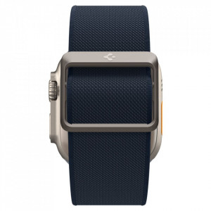 Curea pentru Apple Watch 1/2/3/4/5/6/7/8/9/10/SE/SE 2/Ultra/Ultra 2 (42/44/45/46/49mm) - Spigen Fit Lite Ultra - Navy - Img 5