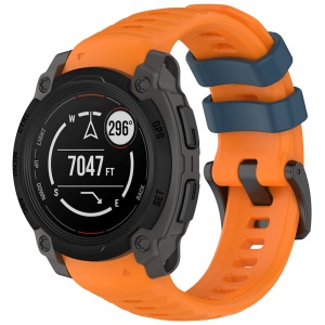 Curea pentru Garmin Instinct E 40mm - Techsuit Watchband 22mm (W076) - Orange - Img 1