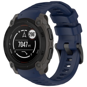 Curea pentru Garmin Instinct E 45mm - Techsuit Watchband 22mm (W076) - Dark Blue