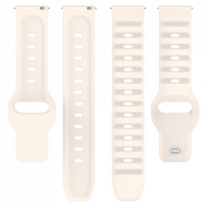 Curea pentru Huawei Watch GT 2 (46mm)/GT 2 Pro/GT 3 Pro (46mm)/Ultimate, Xiaomi Watch S1 - Techsuit Watchband (W050) - Beige - Img 2
