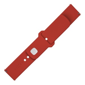 Curea pentru Samsung Galaxy Watch 4/5/Active 2, Huawei Watch GT 3 (42mm)/GT 3 Pro (43mm) - Fixed Silicone Sporty Strap Set - Red - Img 6