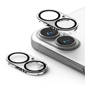 Folie Camera pentru iPhone 16 / iPhone 16 Plus (set 2) - Ringke Camera Protector Glass - Clear - Img 2