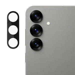 Folie Camera pentru Samsung Galaxy S25 Plus - Techsuit Full Camera Glass - Black