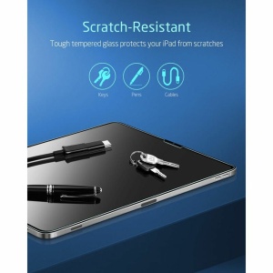Folie pentru iPad Pro 12.9 2018 / 2020 / 2021 / 2022 (set 2) - ESR Tempered Glass 9H - Clear - Img 2