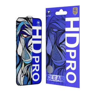Folie pentru iPhone 13 Pro Max / iPhone 14 Plus - Lito HD Pro Clear - Black