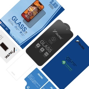 Folie pentru iPhone 15 Pro - ANANK 2.5D Privacy Screen Protector - Black - Img 6