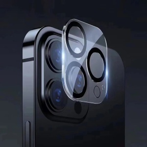 Folie pentru iPhone 16 / iPhone 16 Plus - ANANK Camera Guard - Clear/Black - Img 2