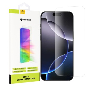 Folie pentru iPhone 16 Pro Max - Techsuit Clear Vision Glass - Transparent - Img 1