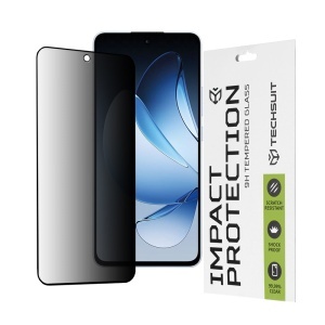 Folie pentru Oppo Reno13 - Techsuit 111D Privacy Full Glue - Black - Img 1
