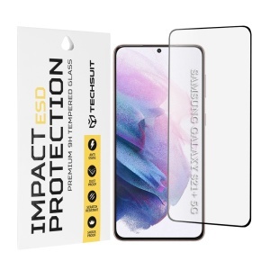 Folie pentru Samsung Galaxy S21 Plus 5G - Techsuit ESD Glass - Black