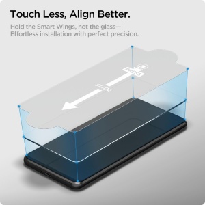 Folie pentru Samsung Galaxy Xcover7 / Xcover7 Pro (set 2) - Spigen Glas.tR Slim - Clear - Img 5