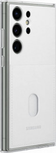 Husa Frame Cover pentru Galaxy S23 Ultra, EF-MS918CWEGWW, White - Img 6
