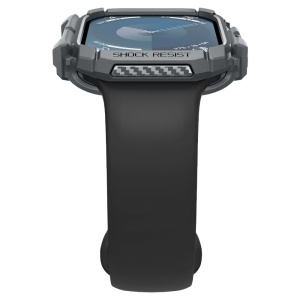 Husa pentru Apple Watch 10 46mm - Spigen Rugged Armor - Dark Grey - Img 6