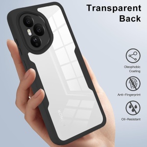Husa pentru Honor 400 Lite + Folie - Techsuit ColorVerse 360 Series - Black - Img 2