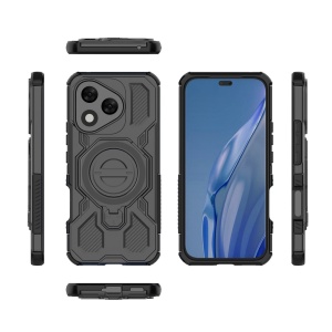 Husa pentru Honor 400 Lite - Techsuit Carbon Shield PRO - Black - Img 6