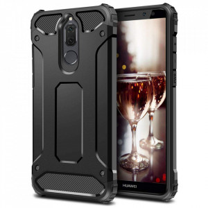 Husa pentru Huawei Mate 10 Lite - Techsuit Hybrid Armor - Black - Img 1