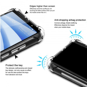 Husa pentru Huawei Pura 70 Pro - Techsuit Shockproof Clear Silicone - Clear - Img 5