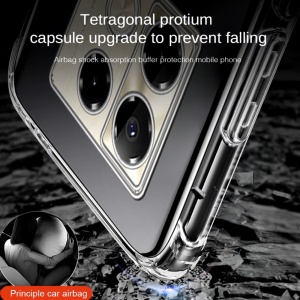 Husa pentru Infinix Note 40 Pro 4G - Techsuit Shockproof Clear Silicone - Clear - Img 4