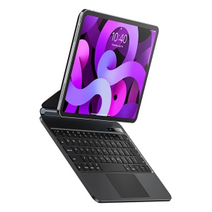 Husa pentru iPad Pro 12.9 (2018/2020/2021/2022) - Baseus Brilliance Magnetic Keyboard Case Digital Display (ARJK010216) - Gray - Img 3