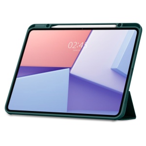 Husa pentru iPad Pro 13 (2024) - Spigen Urban Fit - Midnight Green - Img 5