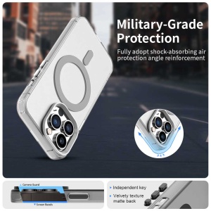 Husa pentru iPhone 13 Pro - Techsuit CandyCase MagSafe - White - Img 6