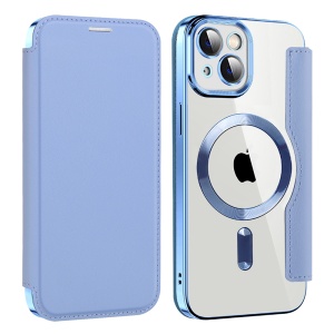 Husa pentru iPhone 13 - Techsuit SmartMag Book Case - Light Blue - Img 2