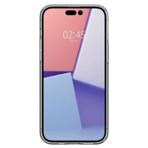 Husa pentru iPhone 14 Pro Max - Spigen Liquid Crystal - Clear - Img 5