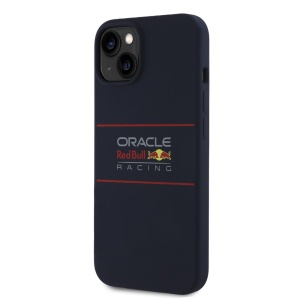 Husa pentru iPhone 14 Pro - Red Bull Racing Silicone Horizontal Centered Logo MagSafe (RBHMP14L24SIHSRV) - Navy - Img 3