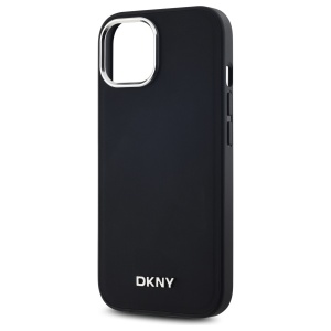 Husa pentru iPhone 15 Plus - DKNY Hardcase Plain Logo MagSafe (DKHMP15MPSCMCLK) - Black - Img 7