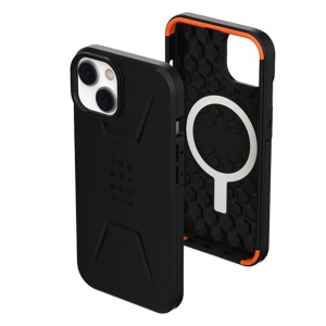 Husa pentru iPhone 15 Plus - UAG Civilian MagSafe - Black