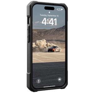 Husa pentru iPhone 15 Pro - UAG Monarch - Kevlar Element Green - Img 7