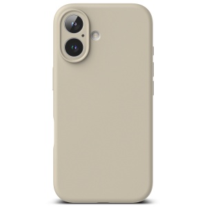 Husa pentru iPhone 16 Plus - Ringke Silicone Magnetic MagSafe - Stone - Img 2