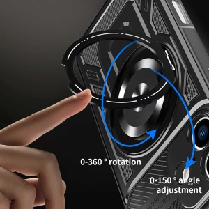 Husa pentru iPhone 16 Plus - Techsuit RuggedCam - Gray - Img 6
