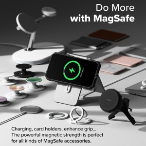 Husa pentru iPhone 16 Pro Max - Ringke Rugged Gear MagSafe - Camo Black - Img 6